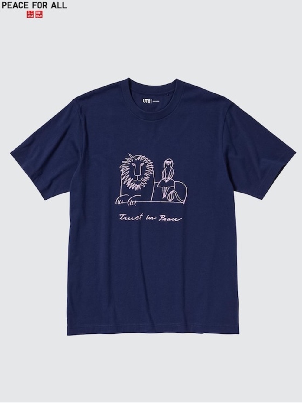 UT + Lisa Larson “ peace for all “ unisex T shirt